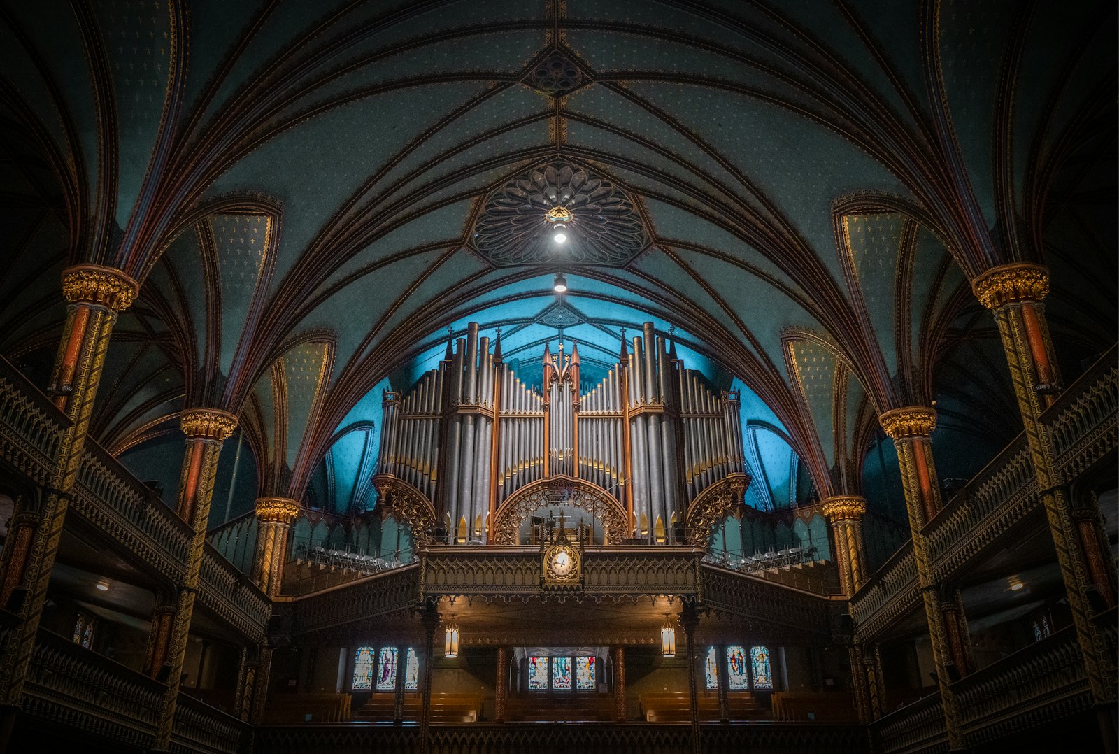 Orgelpijpen in de Ontmoetingskerk